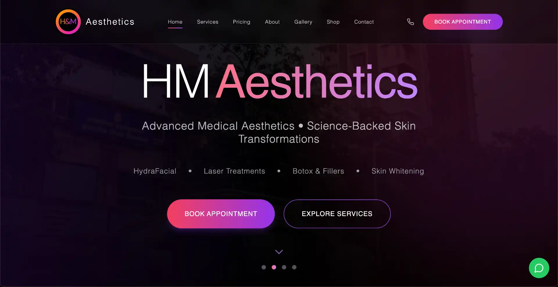 undefined — website project screenshot by Mughees Butt
